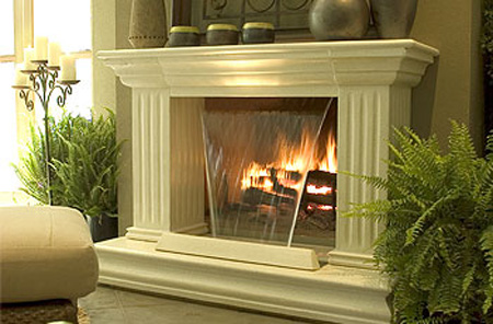 Waterfall Fireplace