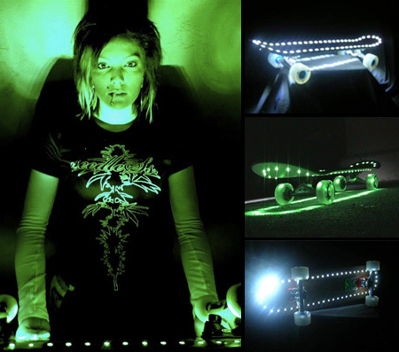 LED Skateboards