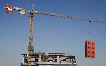 LEGO Crane in Chile