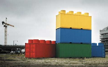 LEGO Shipping Containers