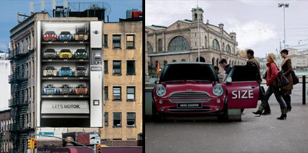 Creative MINI Cooper Advertising