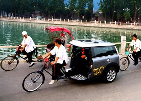 MINI Cooper Rickshaws