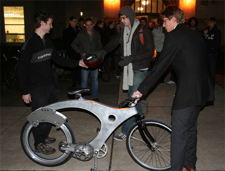 Spokeless Bike Prototype