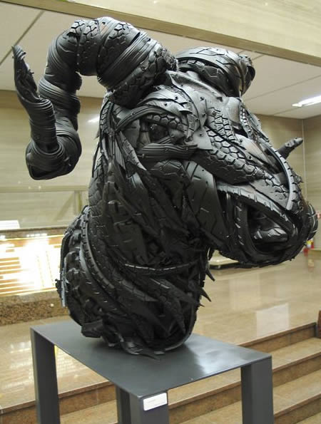 Tire Sculpture