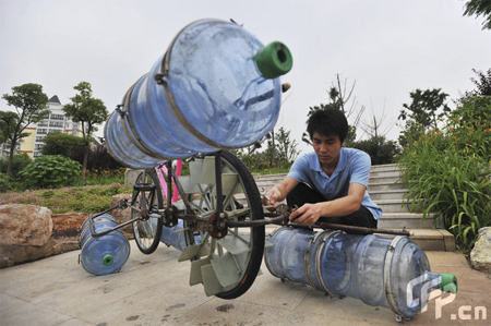 Amphibious Bicycle