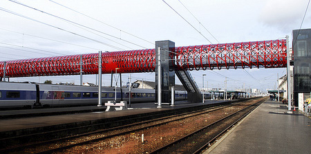 Cool Pedestrian Bridge in France