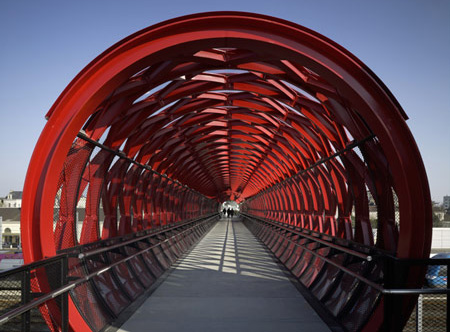 Pedestrian Bridge in France