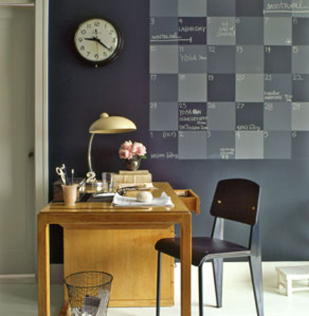 Chalkboard Wall Calendar