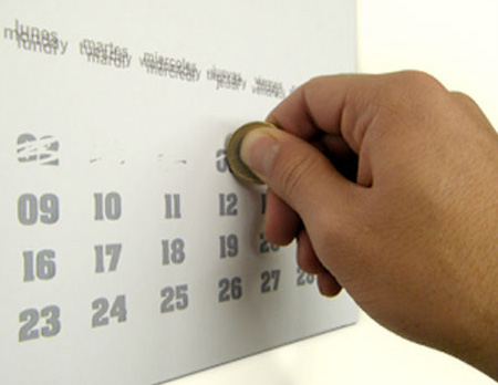 Scratch Calendar
