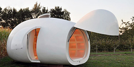 Egg Shaped House for your Backyard