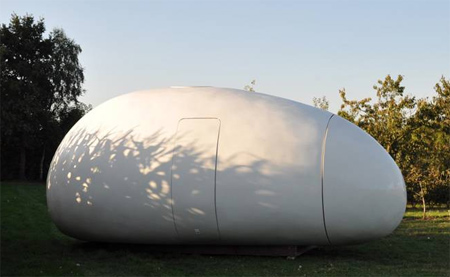 Egg Shaped Backyard Office