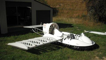 Homemade Flying Hovercraft