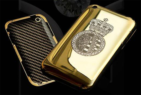 Gold iPhone Case