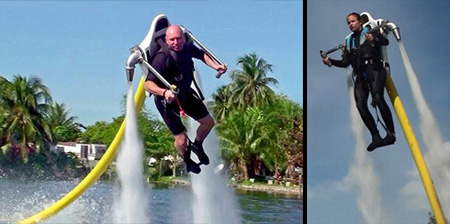 Cool Water Powered Jet Pack