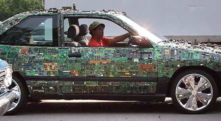 Circuit Board Car