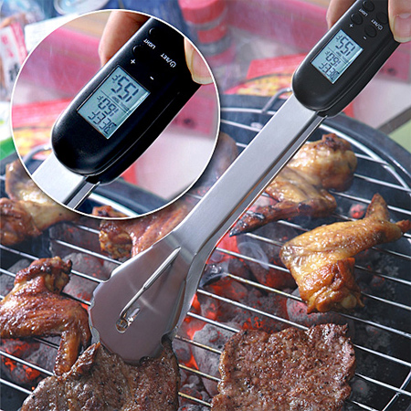 Digital BBQ Tongs