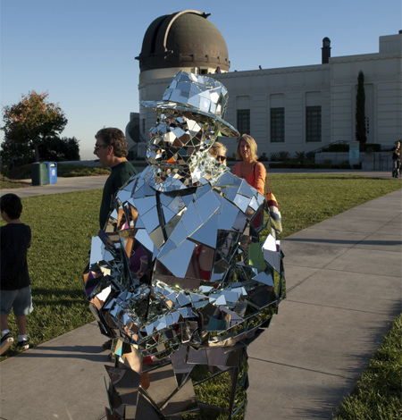 Mirror Man Street Performer