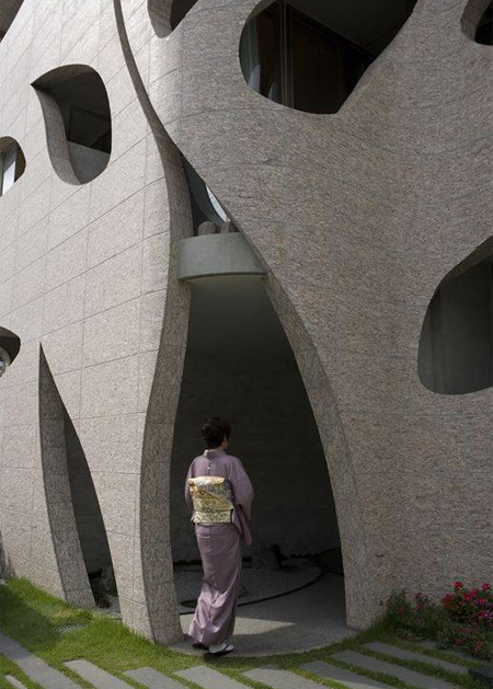 Apartment Building in Japan