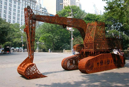 Wim Delvoye Sculptures