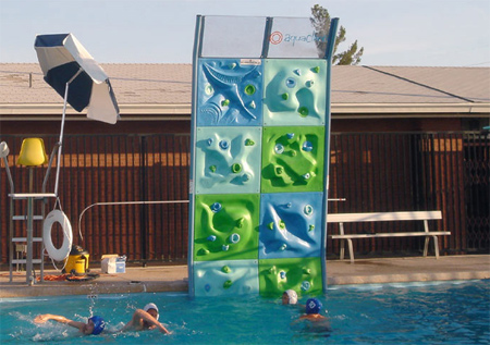 Swimming Pool Climbing Wall