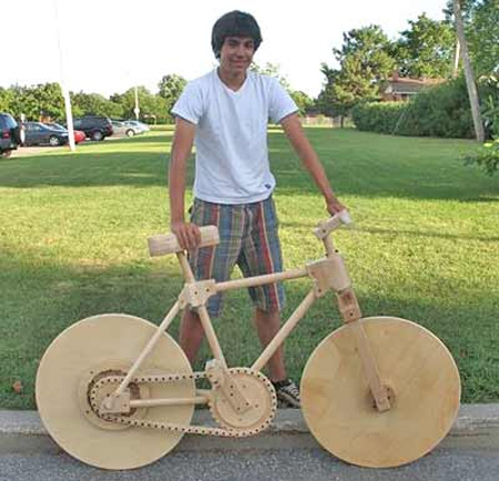 Wooden Bike