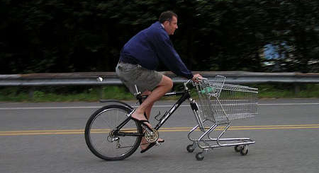 Shopping Cart Bike