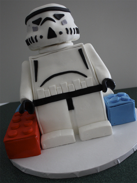 LEGO Storm Trooper Cake