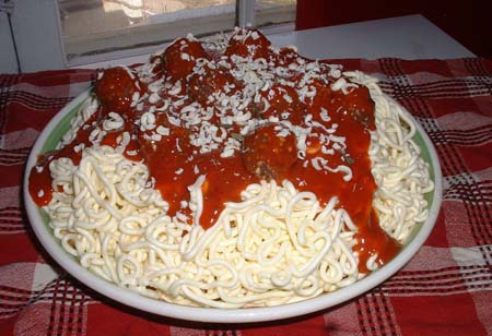 Spaghetti Cake