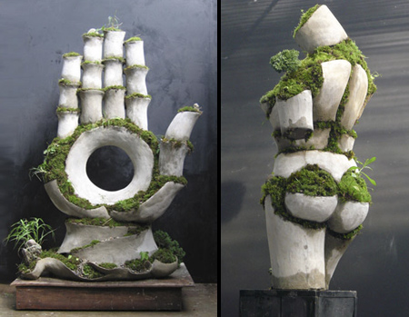 Growing Sculptures by Robert Cannon