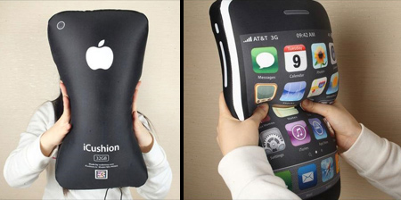 Apple iPhone Inspired Pillow