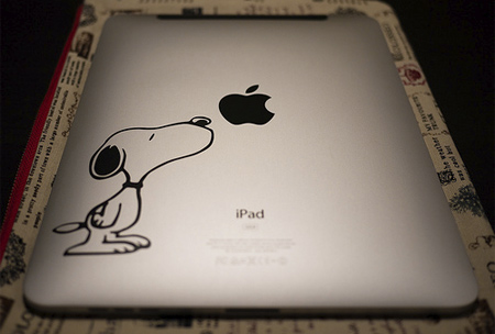 Snoopy iPad Sticker