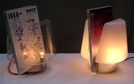 Magazine Stand Lamp