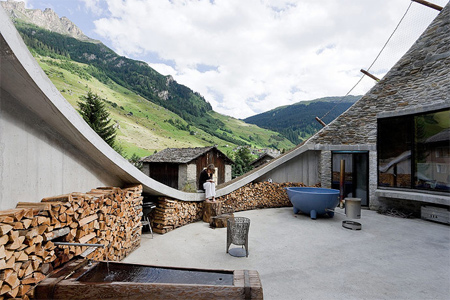 Underground House in Vals