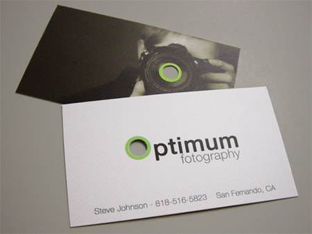 Optimum Fotography Business Card