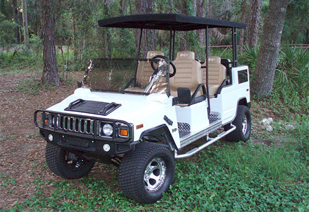 Hummer Golf Cart