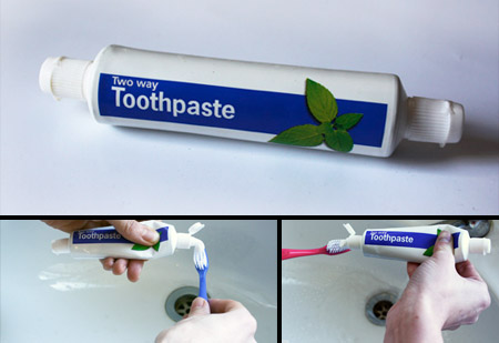 Two Way Toothpaste
