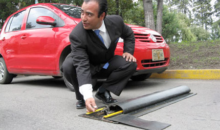 Retractable Speed Bumps