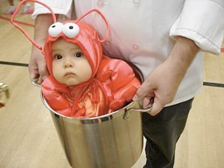 Lobster Baby Costume
