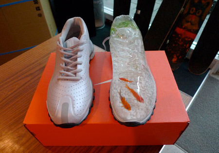 Nike Shoe Aquarium from Japan