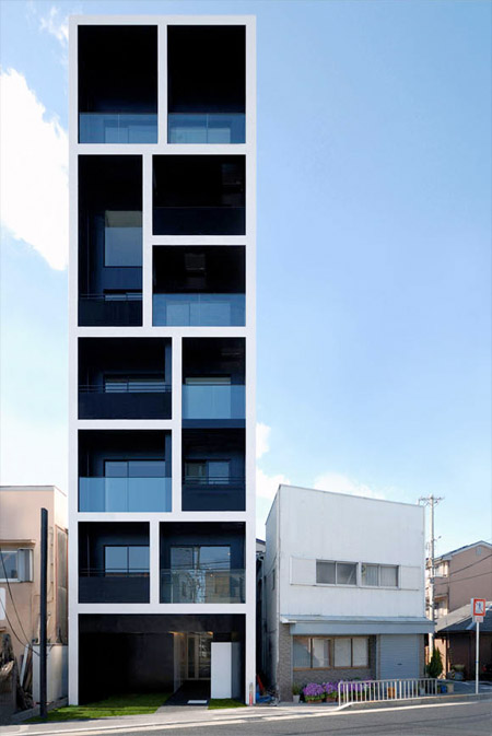 Slim Apartment Building