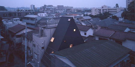 Triangle House in Japan