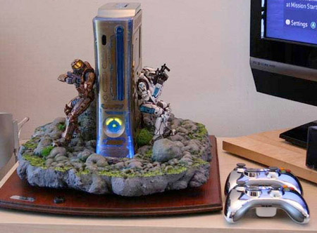 Halo Xbox 360 Case Mod