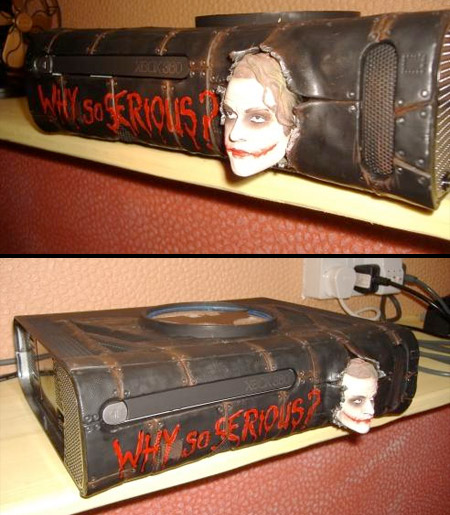 Joker Xbox 360 Case Mod