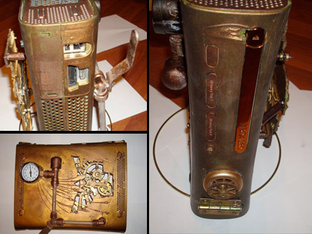 Steampunk Xbox 360 Case Mod