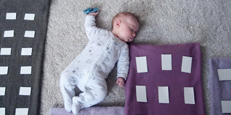 Creative Photos of a Sleeping Baby