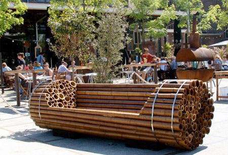 Bamboo Bench