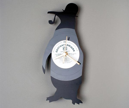 Vinyl Clock