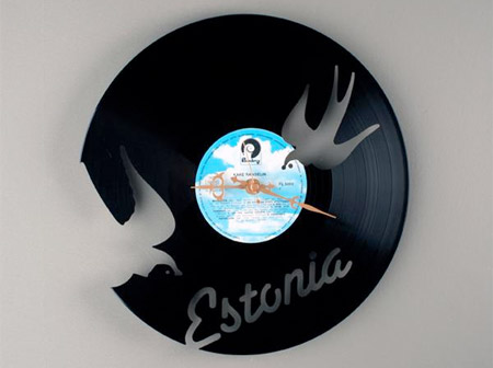 Vinyl Record Wall Clock