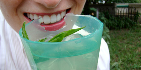 Edible Cups made from Jello