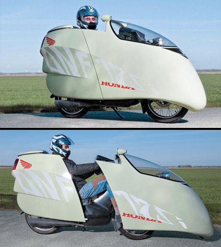 Enclosed Motorcycle